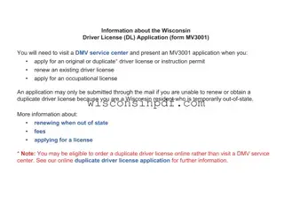 Fill Out a Valid Wisconsindmv Mv3001 Template