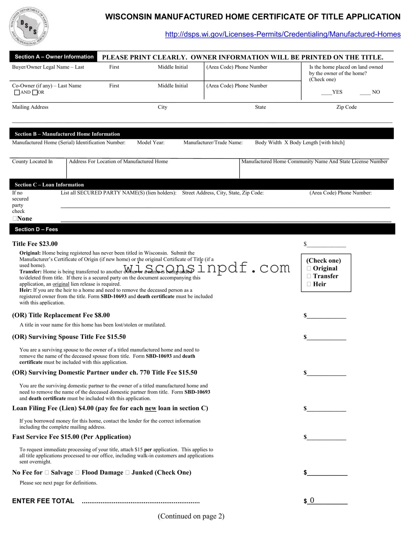 Fill Out a Valid Wisconsin Sbd 10687 Template